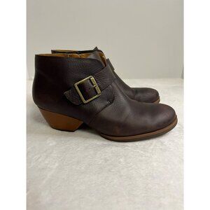 Kork-Ease Ladies Leather Ankle Booties Size 9